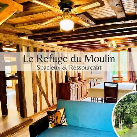 Le Refuge Du Moulin - Spacieux & Wifi *